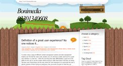 Desktop Screenshot of bonimedia.com