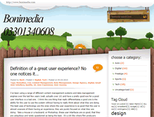 Tablet Screenshot of bonimedia.com